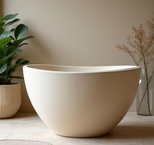 Handcrafted Ceramic Freestanding Tub, County Kerry